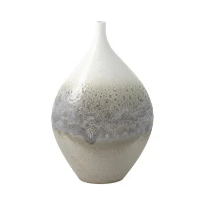 Global Views Cream Rises Vase-wide
