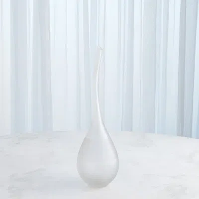 Global Views Curvature Bottle In White