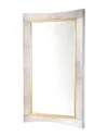 Global Views Curved Floor Mirror
