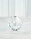Global Views Daphne Clear Oil Candle, Small In Clear