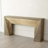Global Views Deco Console-brass In Brass