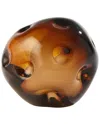 Global Views Dimpled Sphere In Brown