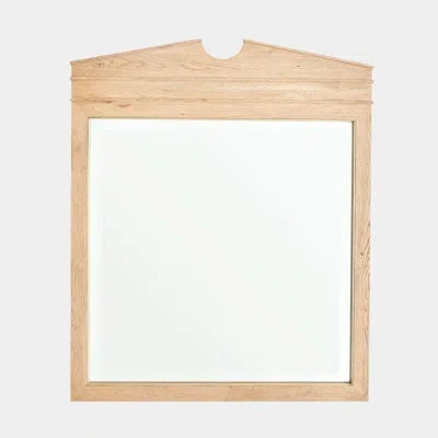 Global Views Directoire Mirror In Mirrors,materials - M-wood,materials - M-mdf,materials - M-glass,colors - C-natural