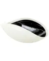Global Views Ebony & Ivory Bowl In Black