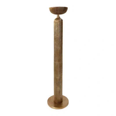 Global Views Ege Floor Lamp In Brown