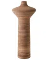 Global Views Expo Vase In Brown