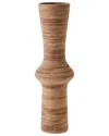 Global Views Expo Vase In Brown