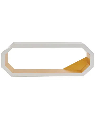 Global Views Facet Console-gold Leaf