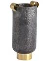 Global Views Ferro Urn In Black