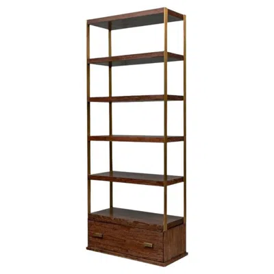 Pre-owned Global Views Fine Open Etagere Shelf System By  In Brown