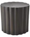 Global Views Fluted Table In Black