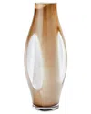 Global Views Fly Through Vase In Blue