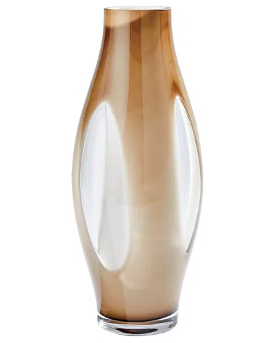 Global Views Fly Through Vase In Blue