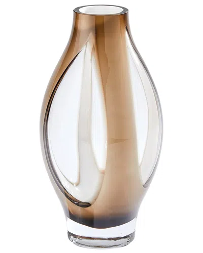 Global Views Fly Through Vase In Blue