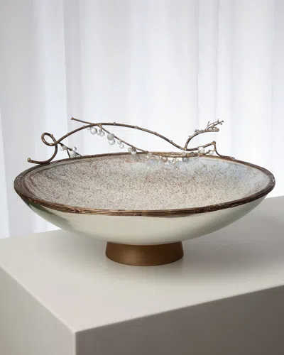 Global Views Foret Centerpiece In Silver