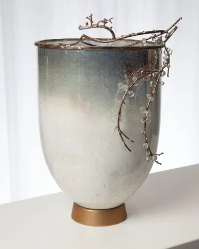 Global Views Foret Large Hurricane In Silver