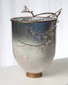 Global Views Foret Small Hurricane In Silver