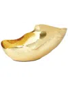 Global Views Free Form Bowl In Brass