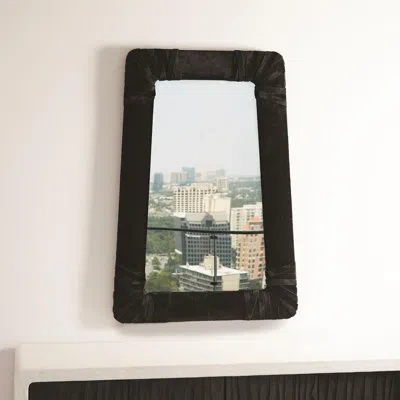 Global Views Gabriel Mirror In Black