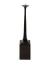 Global Views Giac Medium Bronze Candlestick Holder In Bronze