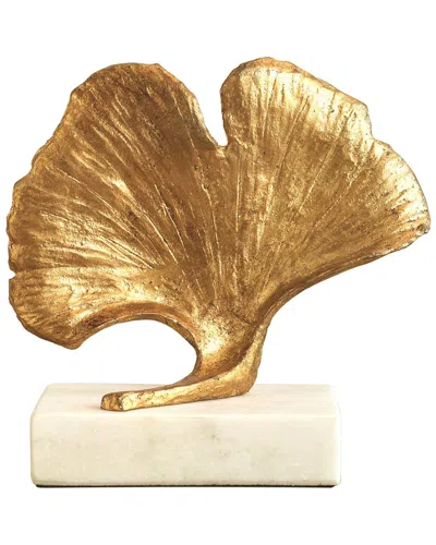 GLOBAL VIEWS GLOBAL VIEWS GINKGO LEAF OBJECT GOLD LEAF