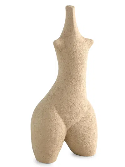 Global Views Goddess Concrete Sculpture In Neutral
