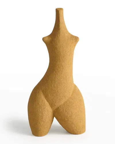 Global Views Goddess Sculpture In Ochre