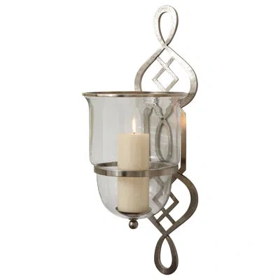 Global Views Grand Fret Hurricane In Antique Nickel