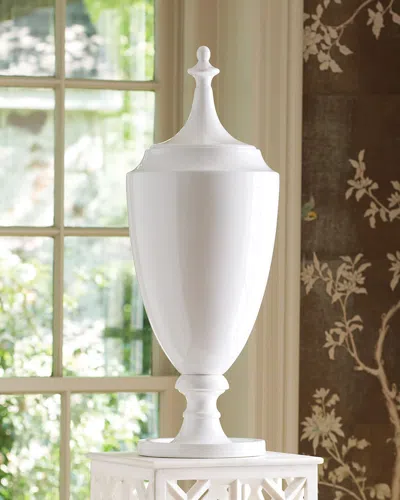 Global Views Grande Urn With Lid