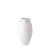 Global Views Handmade Ceramic Table Vase In White