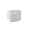 Global Views Handmade Stoneware Decorative Box In White