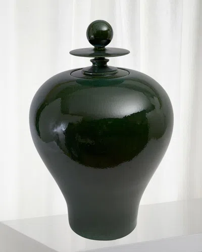 Global Views Happy Temple Jar