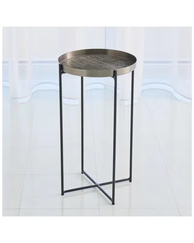 GLOBAL VIEWS GLOBAL VIEWS HEMP ETCHED BARREL TABLE