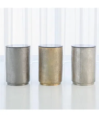 GLOBAL VIEWS GLOBAL VIEWS HEMP ETCHED BARREL TABLE