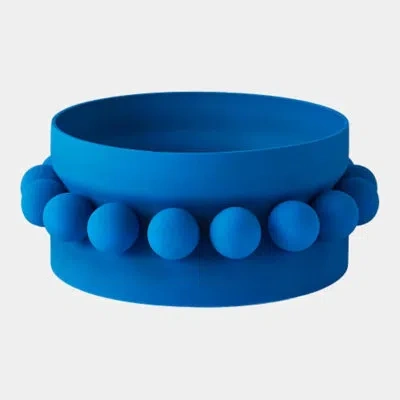 Global Views Hera Bowl-cobalt 8"h X 20"w X 20"d Decorative Bowl In Blue