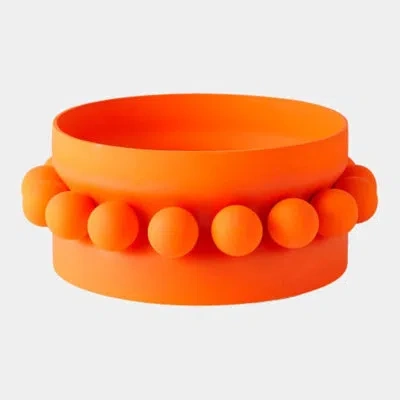 Global Views Hera Bowl-orange 8"h X 20"w X 20"d Decorative Bowl