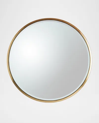 Global Views Hudson Large Wall Mirror In Gold
