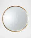 Global Views Hudson Small Wall Mirror In Gold