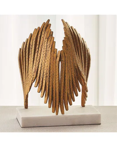 Global Views Icarus Sculpture In Gold