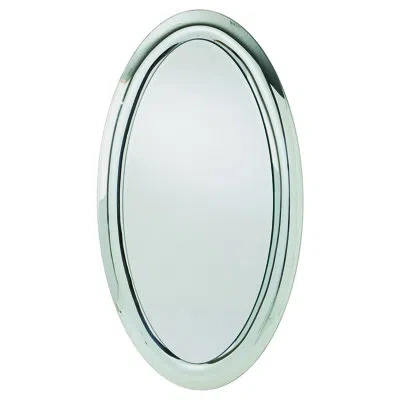 Global Views Illuminati Floor Mirror In Silver
