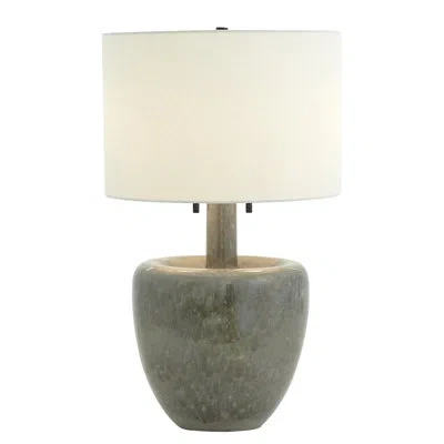 Global Views Impression Lamp In Green