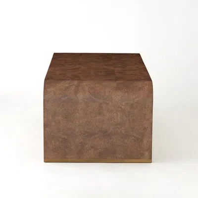 Global Views Ives Cocktail Table In Brown