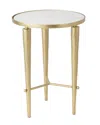 Global Views Jasper Accent Table In Gold