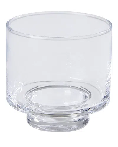 Global Views Jensen Double Old Fashioned Glass In Clear