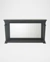 Global Views Josephine Console Table, Black In Black
