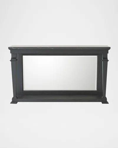 Global Views Josephine Console Table, Black