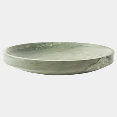 Global Views Kendar Bowl-green 3"h X 19"w X 19"d Decorative Bowl