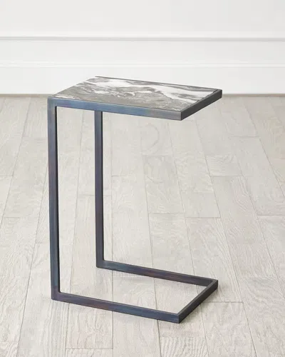 Global Views Knudge Large Nesting Table In Gunmetal