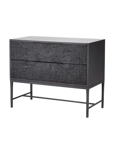 Global Views Kyoto Chest In Gray