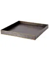Global Views Laforge Ottoman Tray In Grey